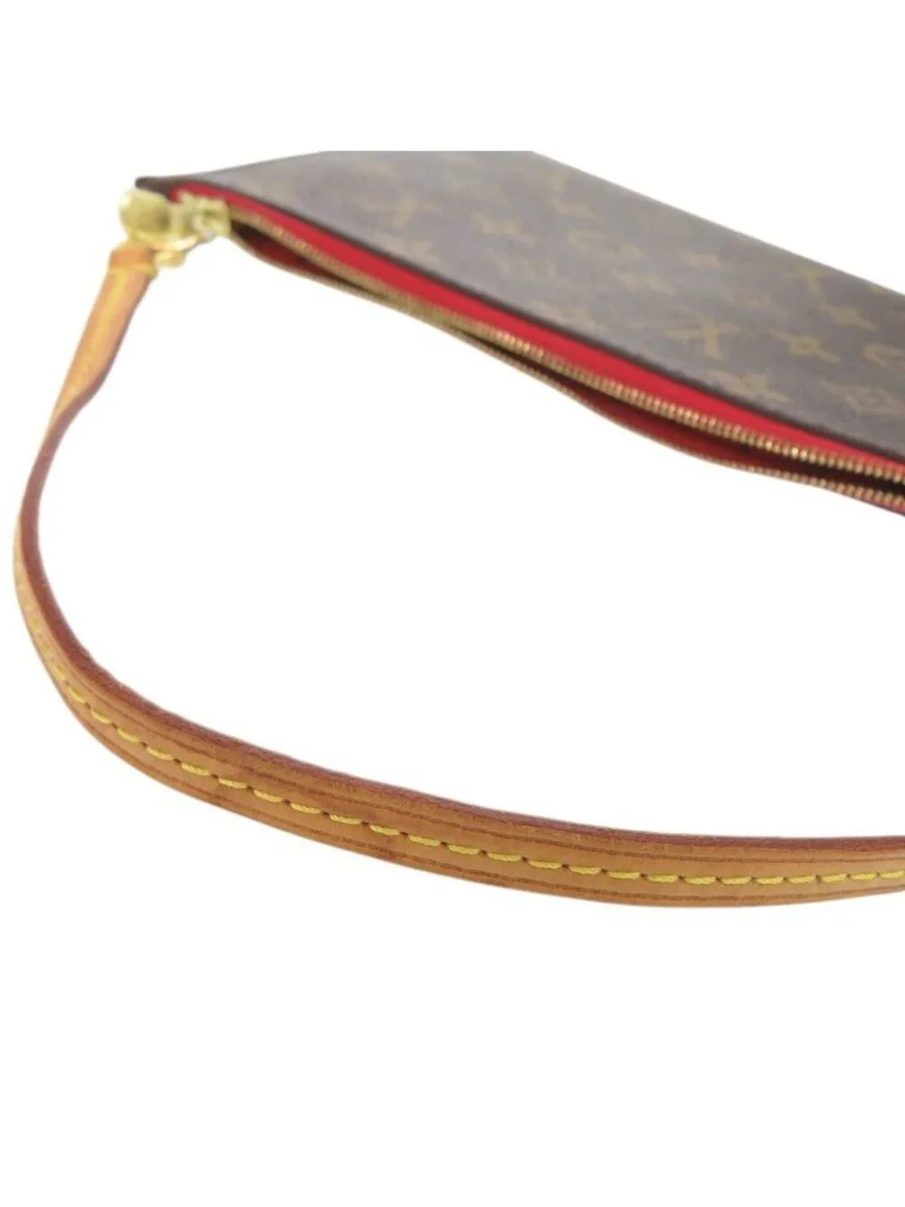Louis Vuitton Neverfull Pouch MM Monogram Cerise